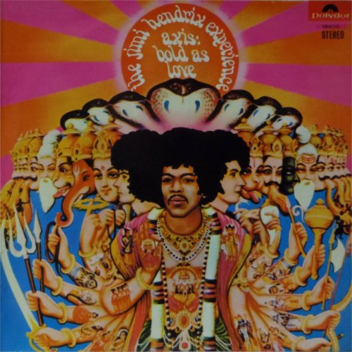 Jimi Hendrix<br>Axis Bold as Love<br>LP (ISRAELI pressing)