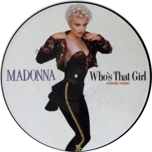Madonna<br>Who's That Girl<br>Picture Disc 12" single (UK pressing)