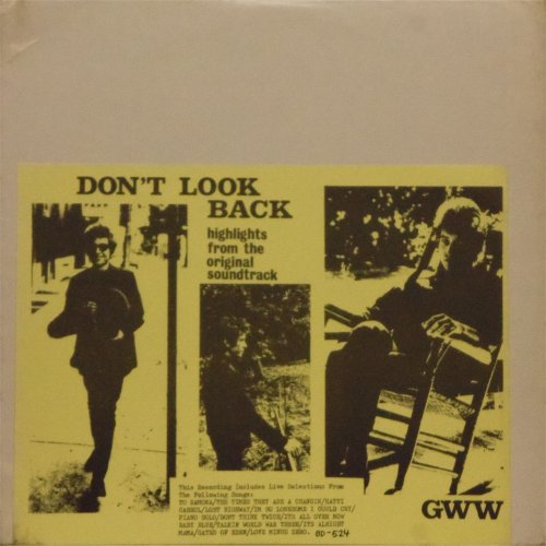 Bob Dylan<br>Don't Look Back<br>LP