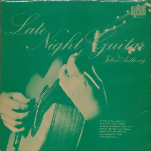 John Anthony<BR>Late Night Guitar<br>LP
