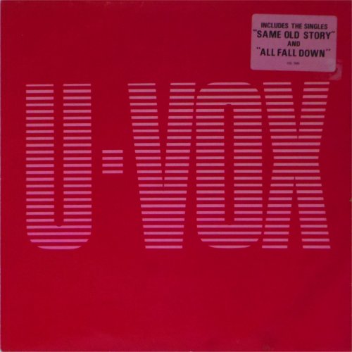 Ultravox<br>U-VOX<br>LP (UK pressing)