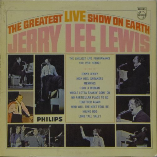 Jerry Lee Lewis<br>The Greatest Live Show on Earth<br>LP